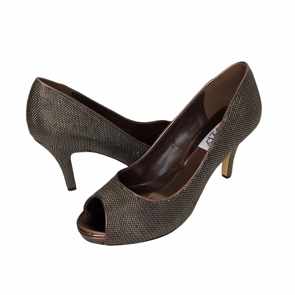 RSVP peep toe heel. Size 8. 3 inch heel.